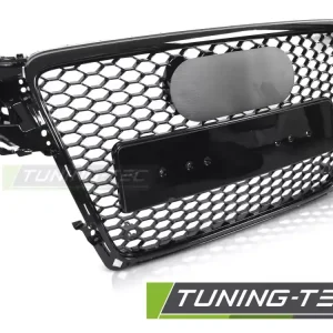 Super Cena Přední maska GLOSSY BLACK PDC AUDI A4 B8 08-11