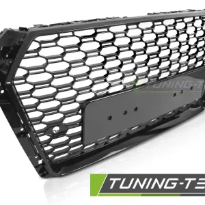 Přední maska GLOSSY BLACK PDC AUDI A4 B9 15-19 Doprava Zdarma