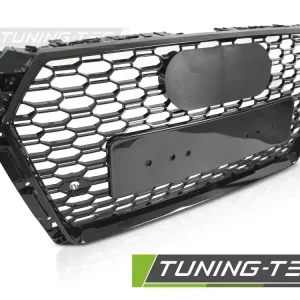 Přední maska GLOSSY BLACK PDC AUDI A4 B9 15-19 Expresní Doručení