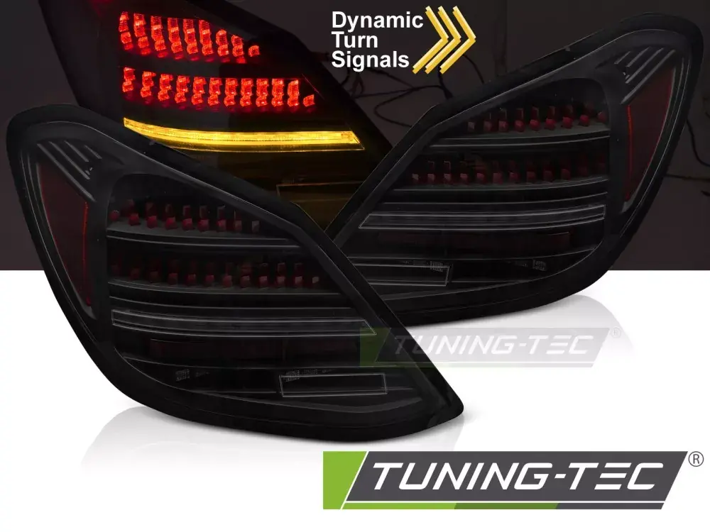 Jen Po Omezenou Doba LED TAIL LIGHTS SMOKE RED SEQ MERCEDES C-CLASS W205 14-21