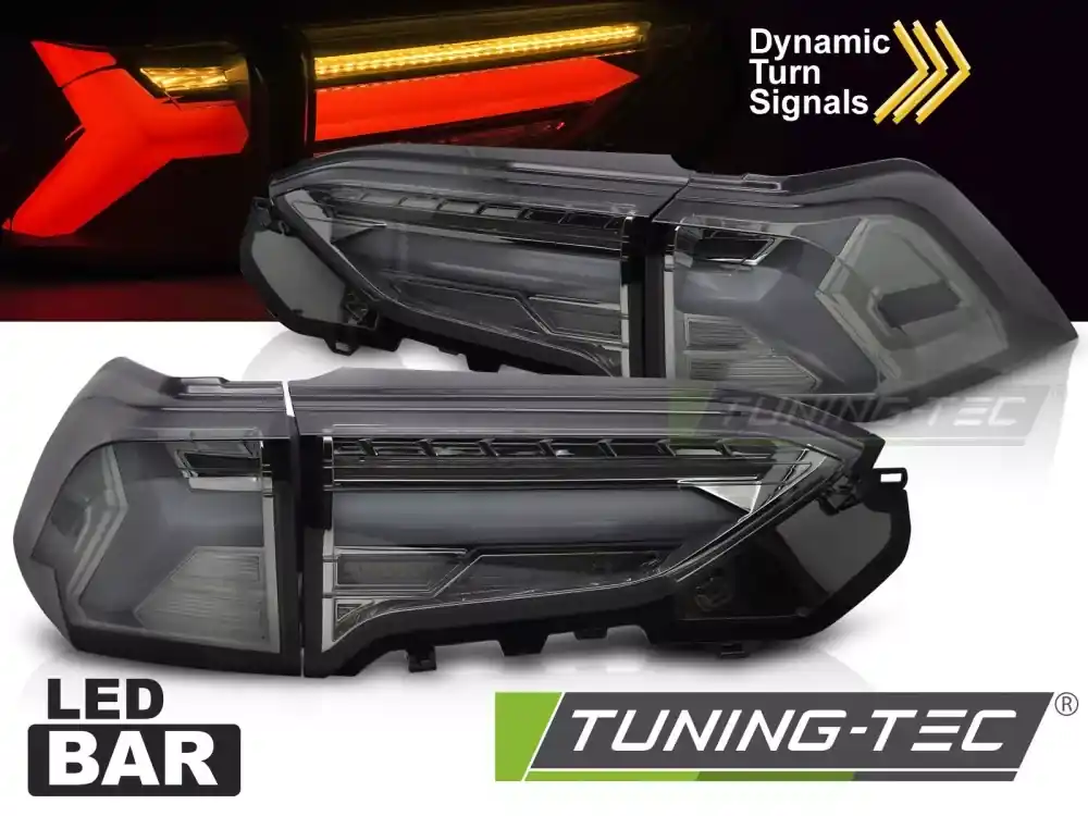 TOYOTA RAV4 19- LED BAR SMOKE Super Cena