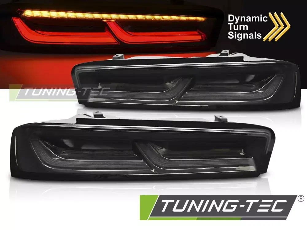 Akce LED TAILIGHTS SMOKE BLACK CHEVROLET CAMARO 16-18