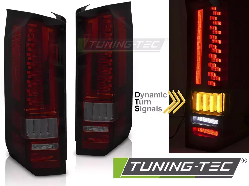 LED TAIL LIGHTS RED SMOKE SEQ VW CRAFTER 17- Ověřený
