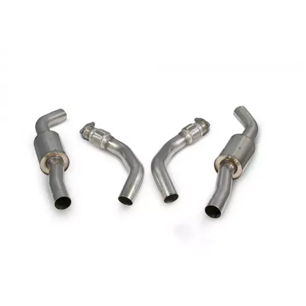Aktuální Přední část výfuku Front pipes AUDI S4 3.0 TSFI V6 Quattro & Avant B8/B8.5 Scorpion Exhausts - S rezonátory