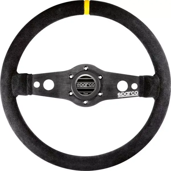 Cenový Hit Volant Sparco R215 350mm - černý/černý - semiš