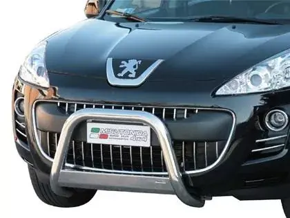 Vysoce Kvalitní Přední ochranný nerez rám PEUGEOT 4007 2008 >