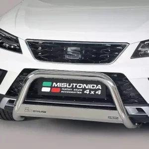 Zlevněný Přední ochranný nerez rám SEAT Ateca 2018 >