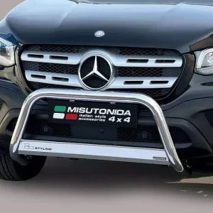 Výhodná Nabídka Přední ochranný nerez rám MERCEDES X Class 2017 >
