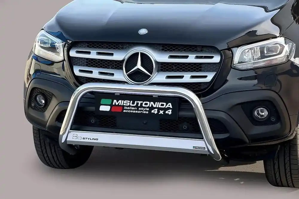 Výhodná Nabídka Přední ochranný nerez rám MERCEDES X Class 2017 >