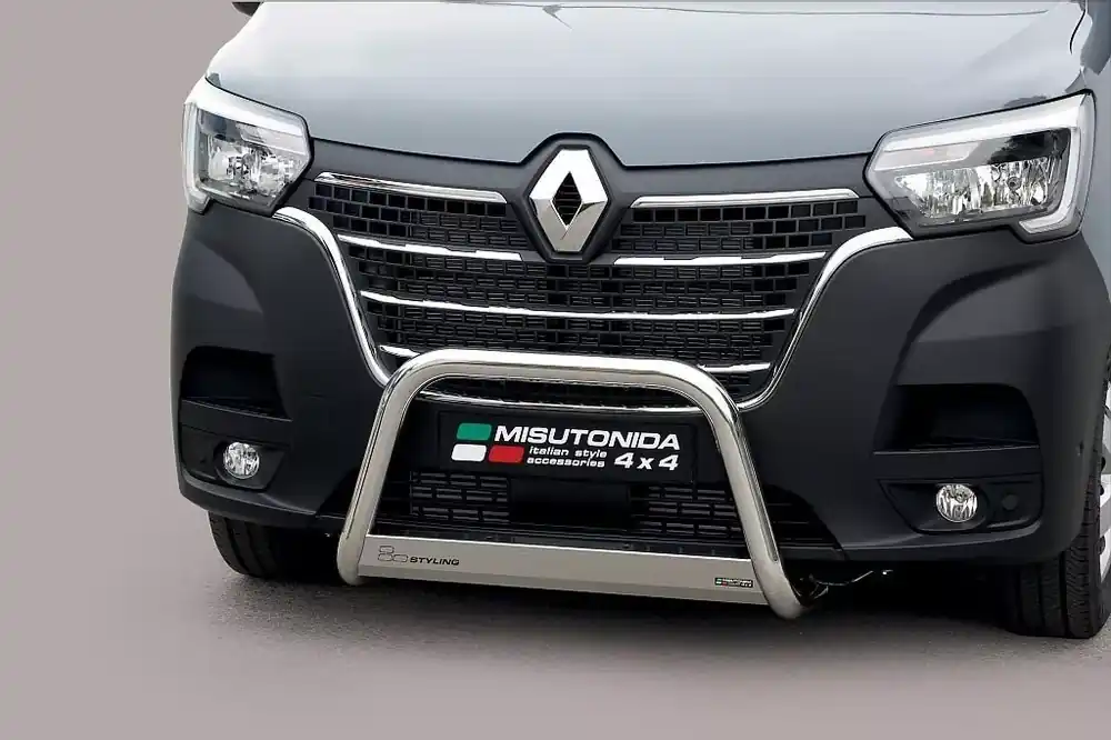 Bezpečná Platba Přední ochranný nerez rám RENAULT Master 2019 > L3