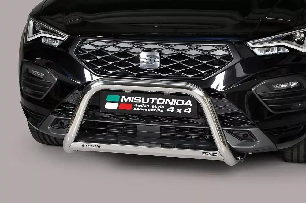 Přední ochranný nerez rám SEAT Ateca 2021 > Cenová Bomba