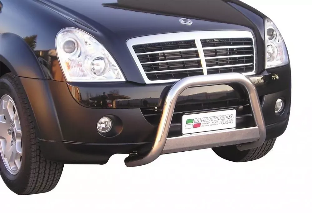 Cenově Výhodný Přední ochranný nerez rám SSANGYONG Rexton 2006/2012 Rexton II
