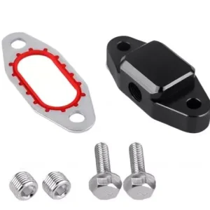 Zaslepení vývodu pro olejový chladič Chevrolet GM LS Gen III / Gen IV - LS1 LS2 LS3 LS6 LSX LQ4 LQ9 L92 L99 L33 4.8/5.3/5.7/6.0/6.2 - 2x vývod na čidla Odeslání Ihned