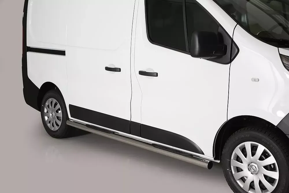 Nerez boční nášlapy NISSAN NV 300 2017- SWB průměr 76 Cenová Bomba